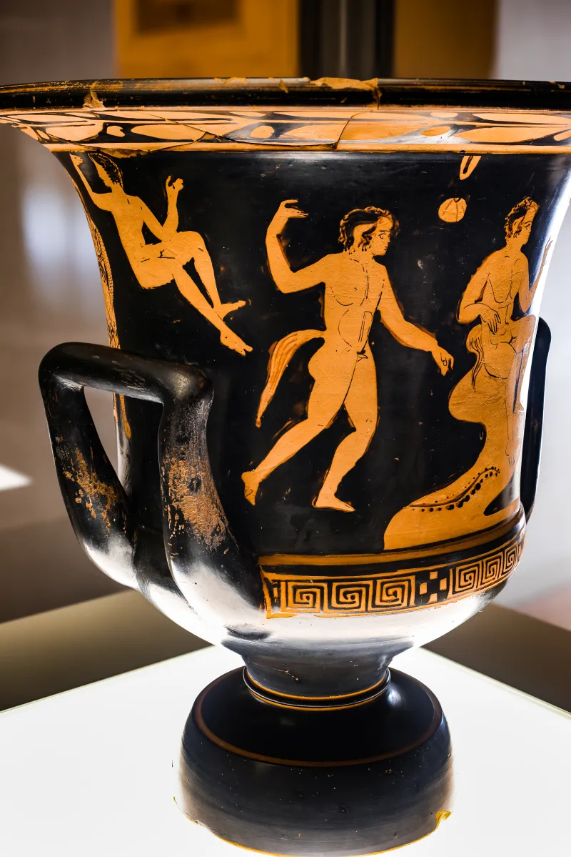 Iphigeneia Painter - Arv 1440 1 - Iphigeneia In Tauris - Satyrs - Ferrara Man 3032 - 