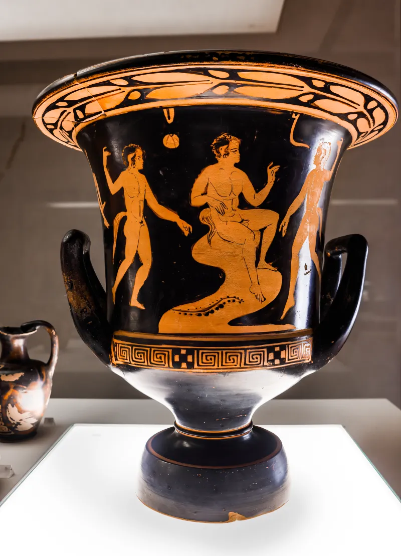 Iphigeneia Painter - Arv 1440 1 - Iphigeneia In Tauris - Satyrs - Ferrara Man 3032 - 