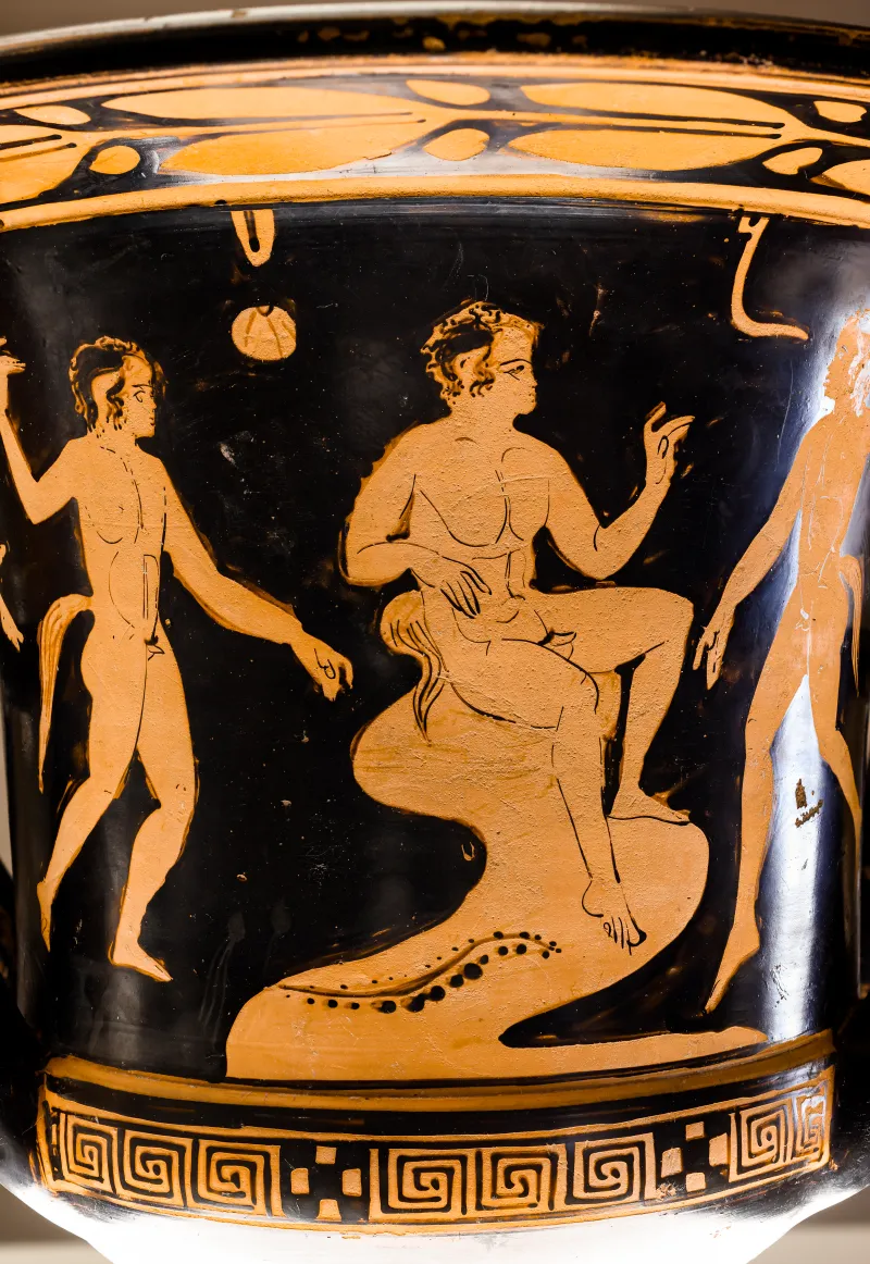 Iphigeneia Painter - Arv 1440 1 - Iphigeneia In Tauris - Satyrs - Ferrara Man 3032 - 