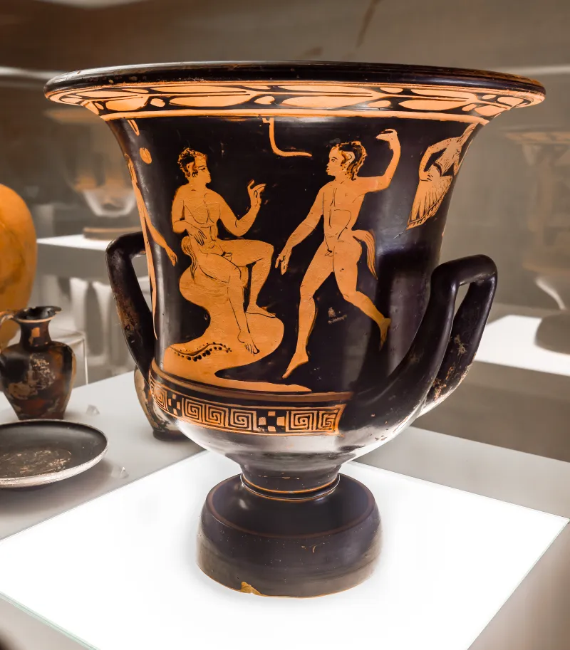 Iphigeneia Painter - Arv 1440 1 - Iphigeneia In Tauris - Satyrs - Ferrara Man 3032 - 
