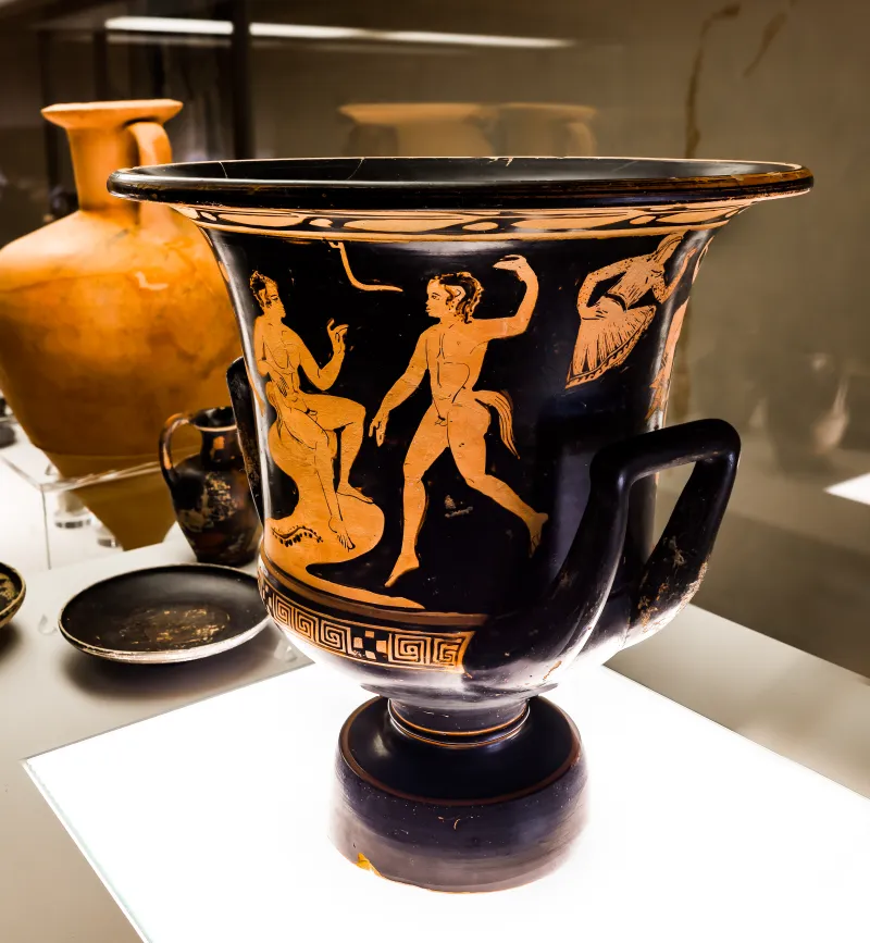 Iphigeneia Painter - Arv 1440 1 - Iphigeneia In Tauris - Satyrs - Ferrara Man 3032 - 