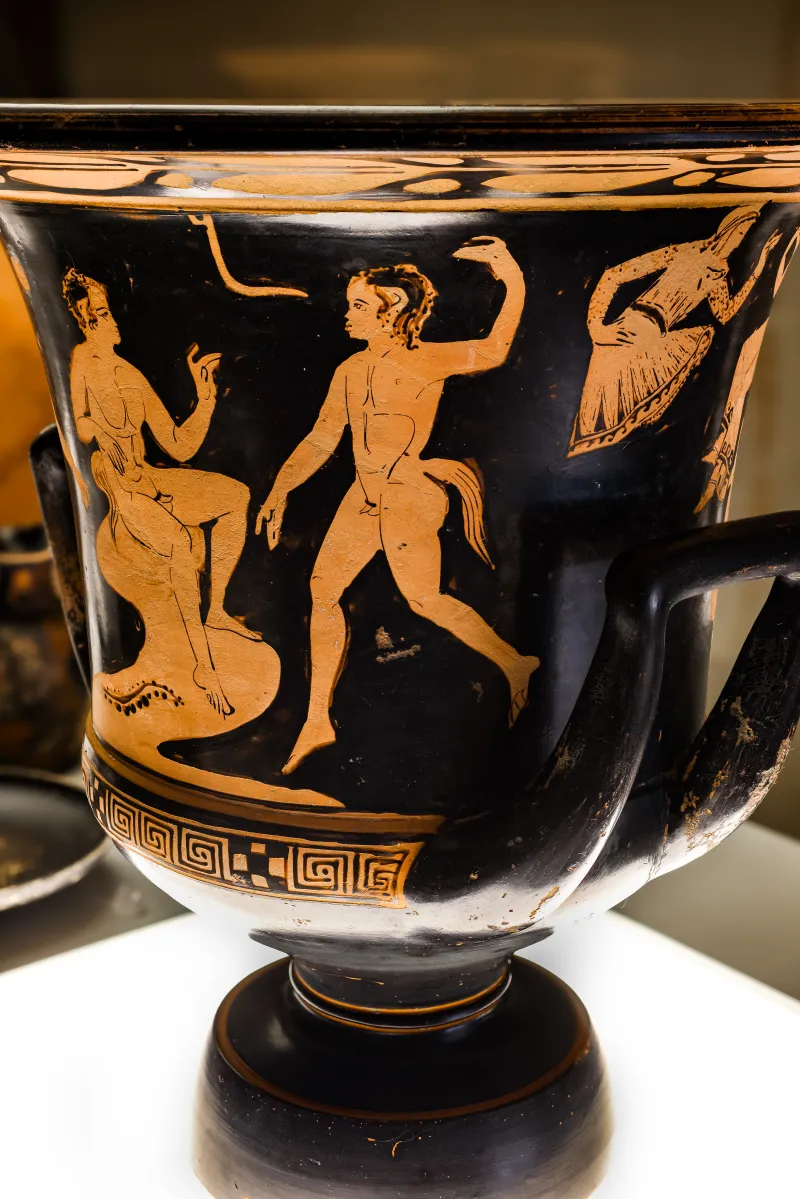 Iphigeneia Painter - Arv 1440 1 - Iphigeneia In Tauris - Satyrs - Ferrara Man 3032 - 