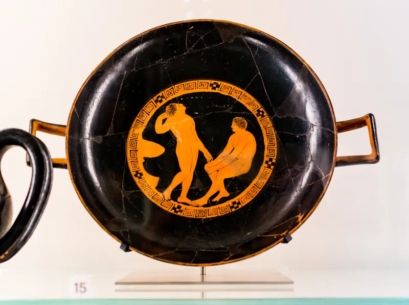 Jena Painter - Arv 1512 23 - Atalante And Peleus - Youths - Paris Bnf Cabmed 