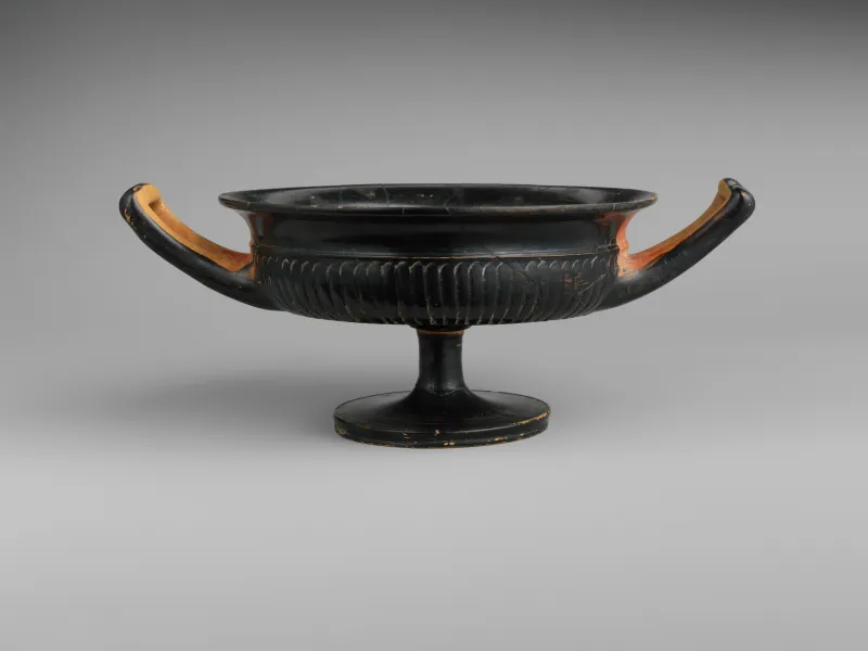 Terracotta Kylix (Drinking Cup) Met 