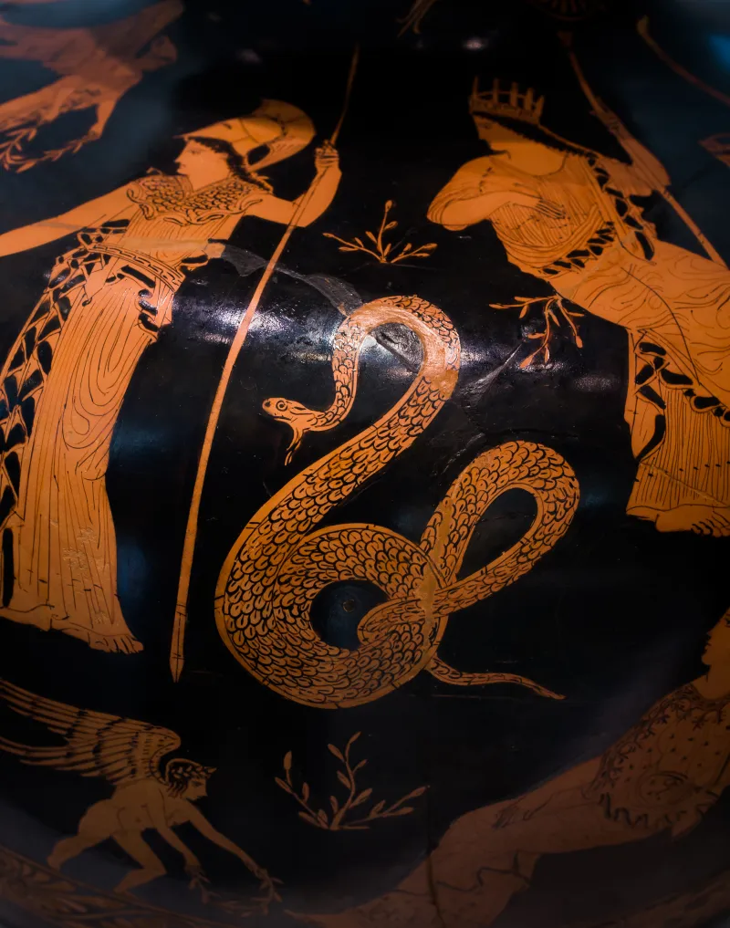 Kadmos Painter Arv 1187 33 Kadmos Killing The Dragon 