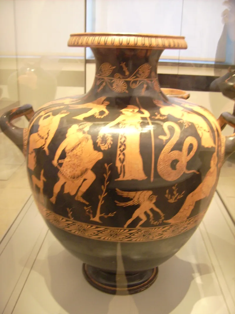 Red-Figure Hydria By The Kadmos Painter Antikensammlung Berlin 