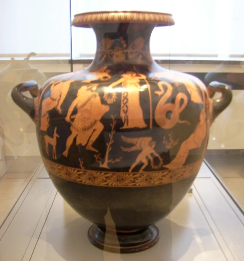 Red-Figure Hydria By The Kadmos Painter Antikensammlung Berlin 