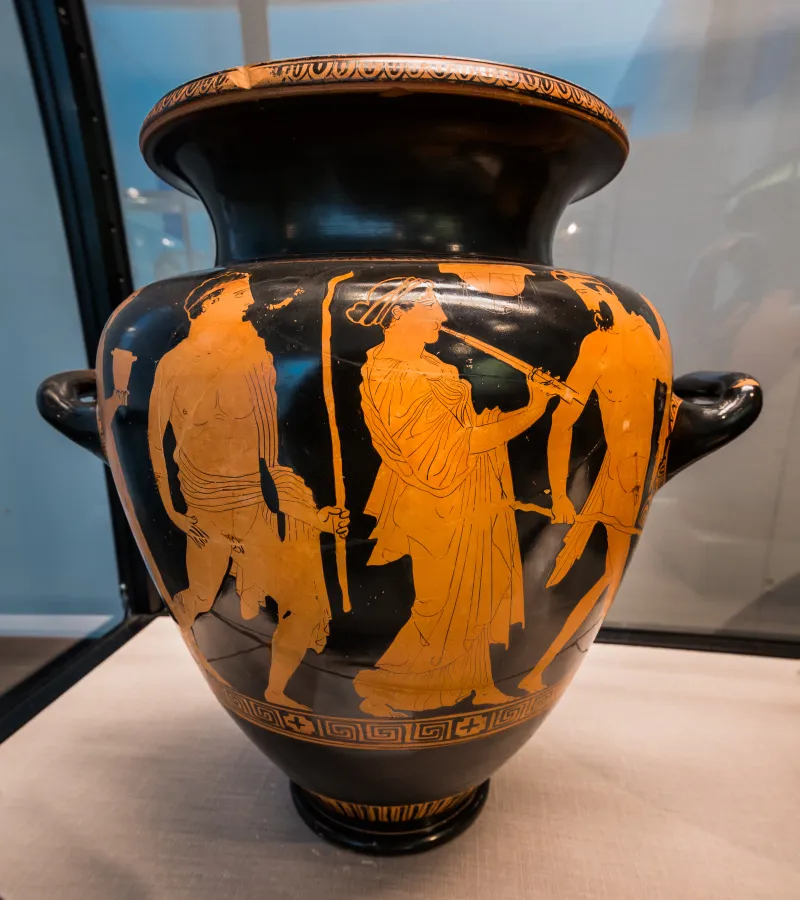 Kleophon Painter Arv 1143 6 Komos 