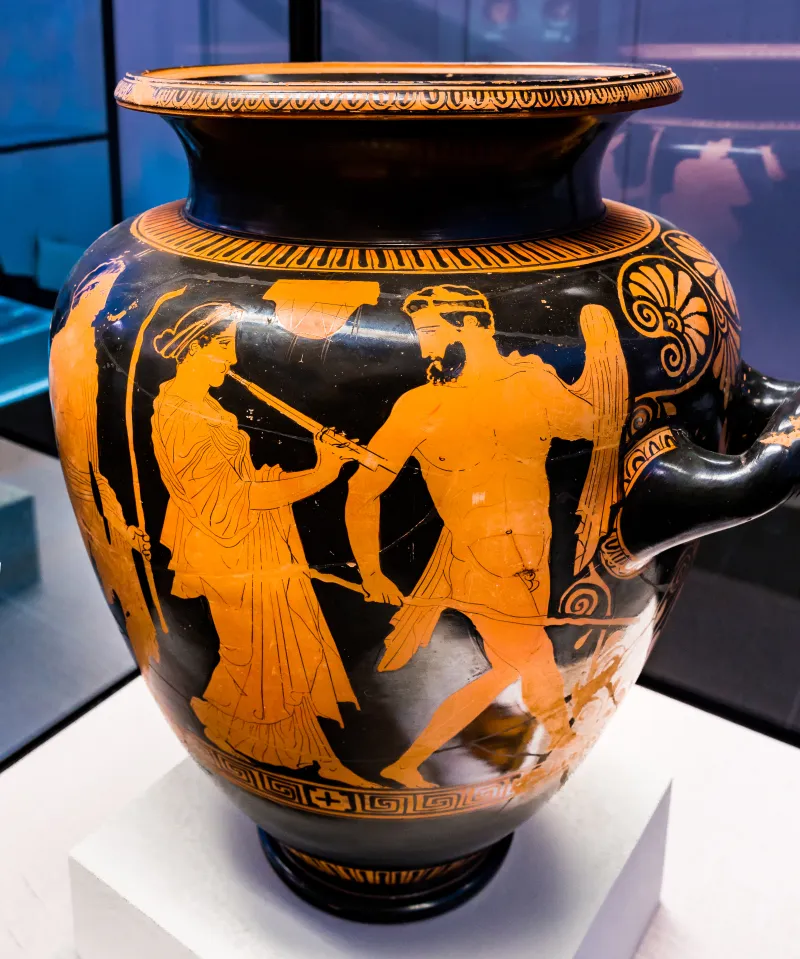 Kleophon Painter Arv 1143 6 Komos 