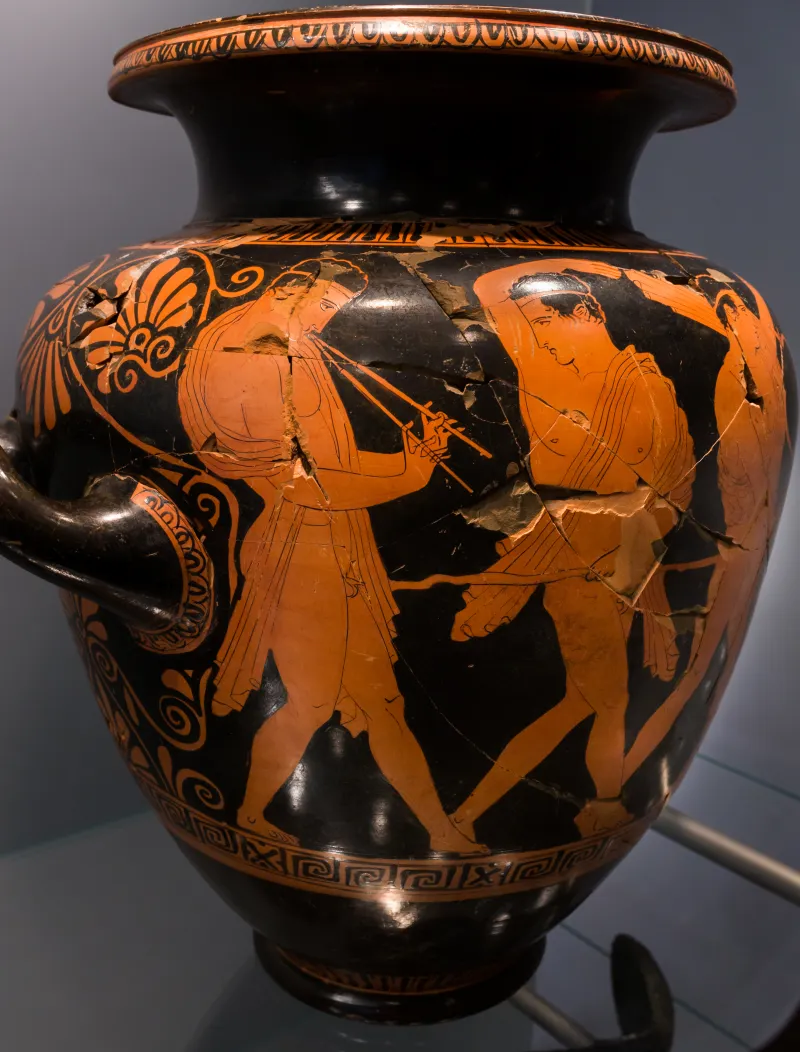 Kleophon Painter Arv 1144 8 Komos 