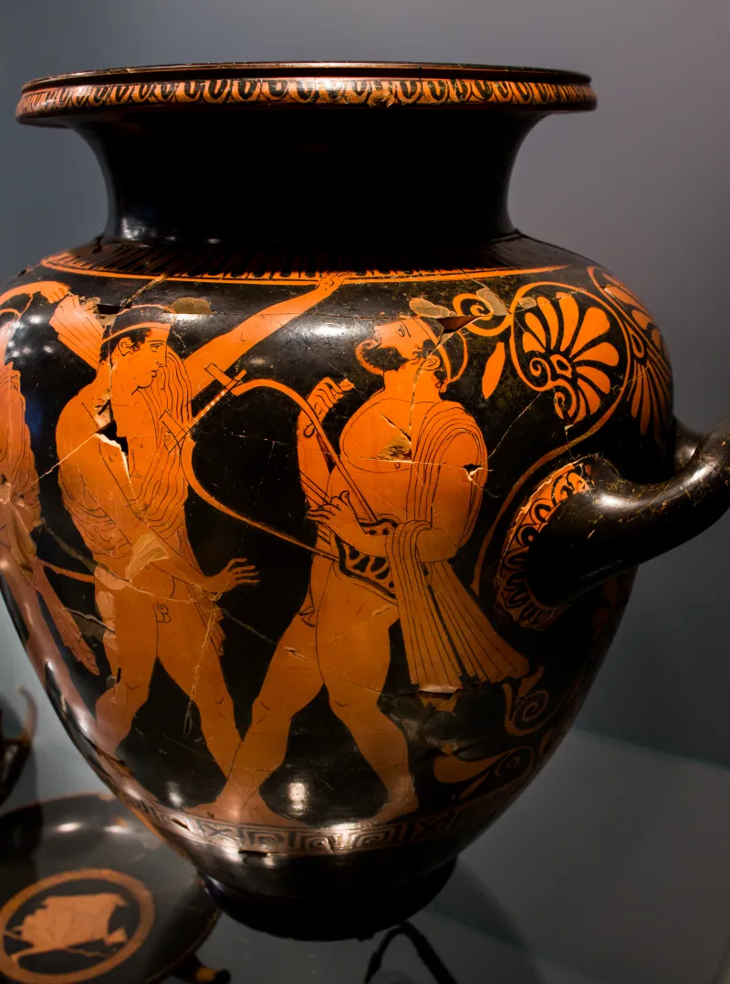 Kleophon Painter Arv 1144 8 Komos 
