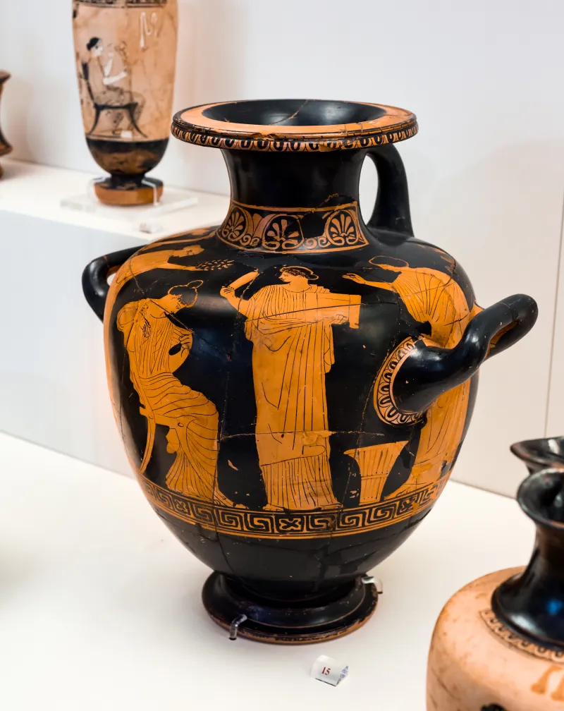 Manner Of The Kleophon Painter - Arv 1149 15 - Women At Home - Athens Nam 