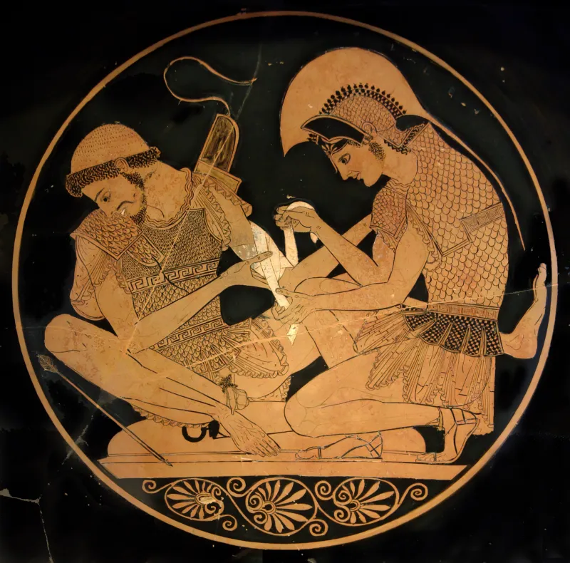 Akhilleus Patroklos Antikensammlung Berlin 