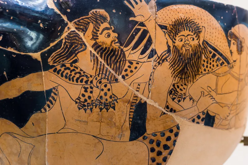 Kleophrades Painter Arv 191 102 Centaurs Attacking Iris 