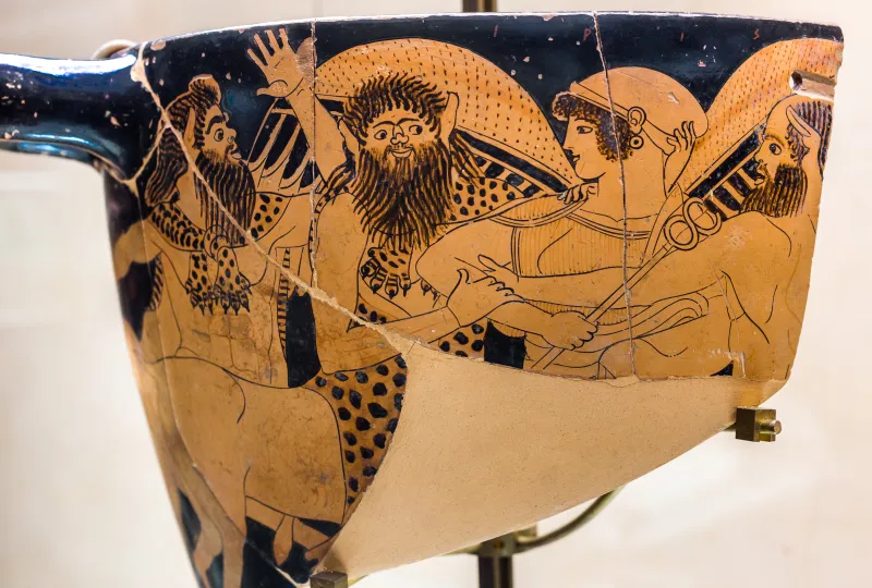 Kleophrades Painter Arv 191 102 Centaurs Attacking Iris 