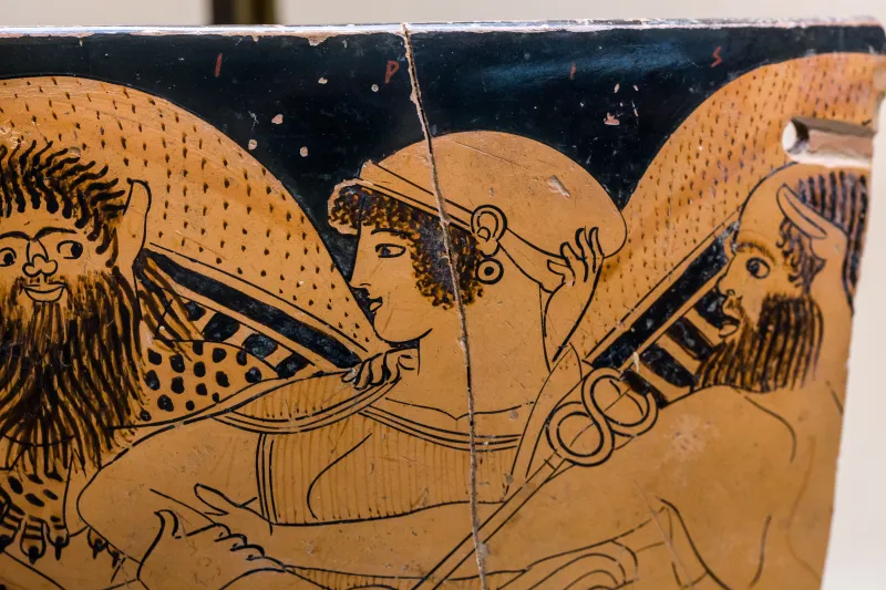 Kleophrades Painter Arv 191 102 Centaurs Attacking Iris 