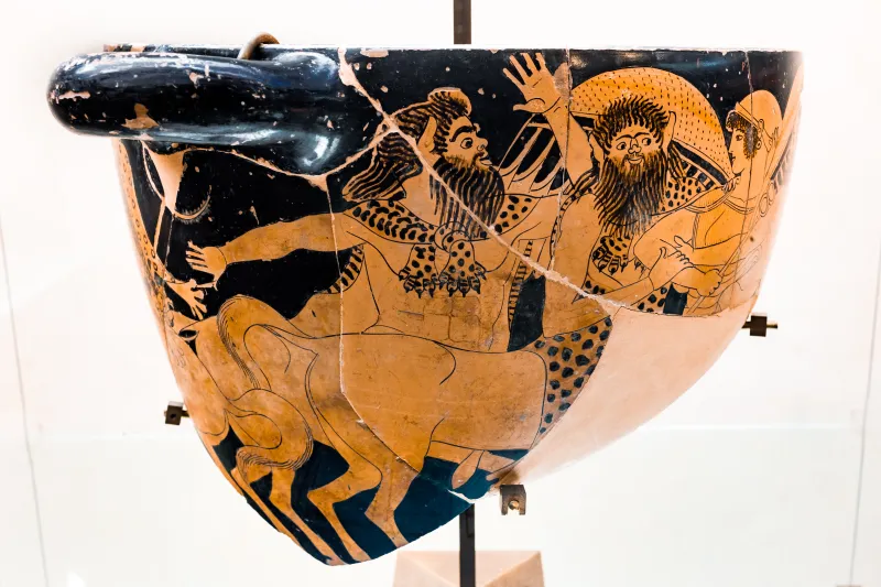Kleophrades Painter - Arv 191 102 - Centaurs Attacking Iris - Firenze Man 4218 - 