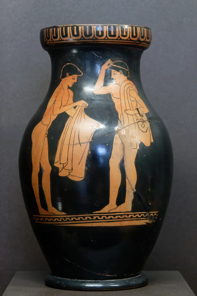 Olpe Athletes Louvre G242 