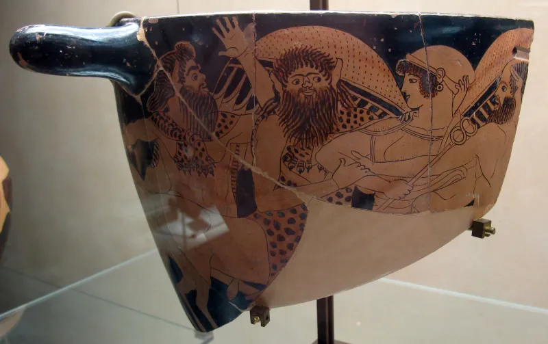 Pittore Di Kleophrades, Di Skyphos (Più Antico Noto A Rosse), Da Cerveteri, 490-80 Ac 
