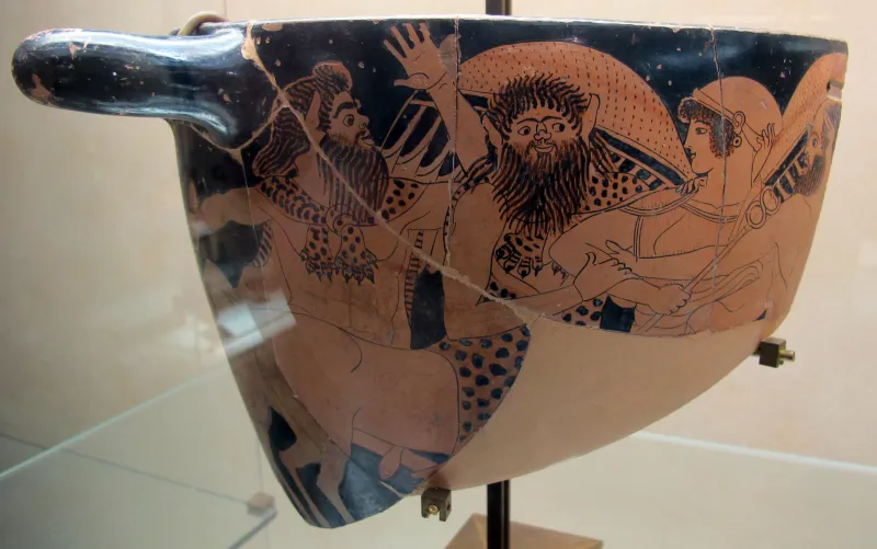 Pittore Di Kleophrades, Di Skyphos (Più Antico Noto A Rosse), Da Cerveteri, 490-80 Ac 