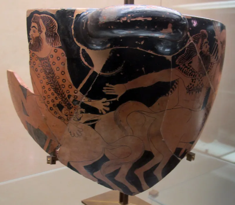 Pittore Di Kleophrades, Di Skyphos (Più Antico Noto A Rosse), Da Cerveteri, 490-80 Ac 