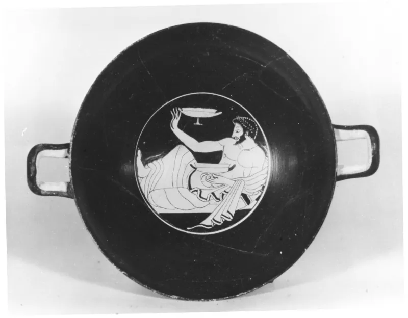 Terracotta Kylix (Drinking Cup) Met 
