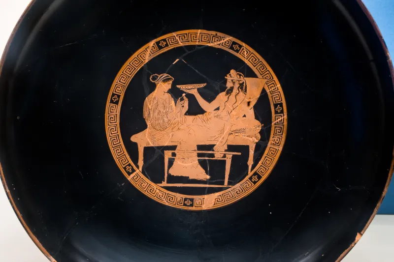 Kodros Painter Arv 1269 3 Hades And Persephone At Symposion - Gods At 