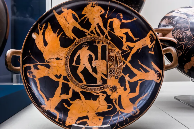 Kodros Painter Arv 1269 4 Deeds Of Theseus 