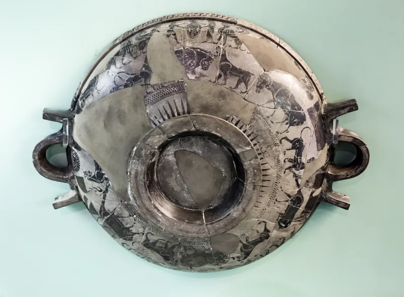 Kx Painter - Abv 24 1 - Whirligig - New Armour For Achilles - Animal Friezes - Rhodos Am 5008 - 