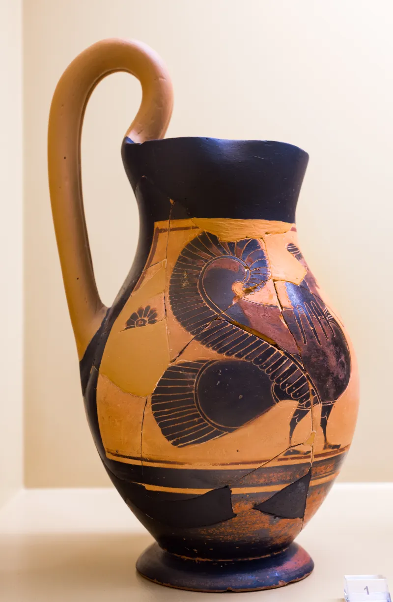 Manner Of The Ky Painter - Abv 33 7 - Siren - Athens Agora Museum P 12527 - 