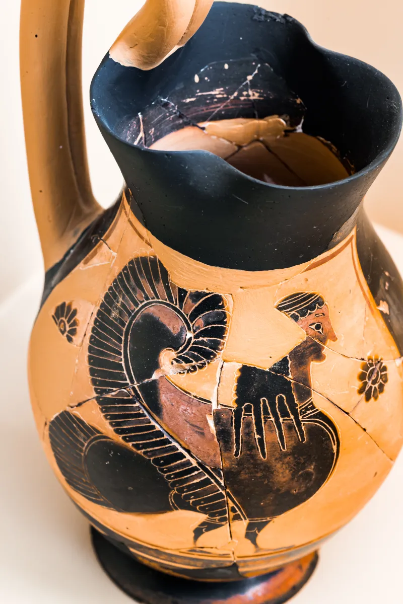 Manner Of The Ky Painter - Abv 33 7 - Siren - Athens Agora Museum P 