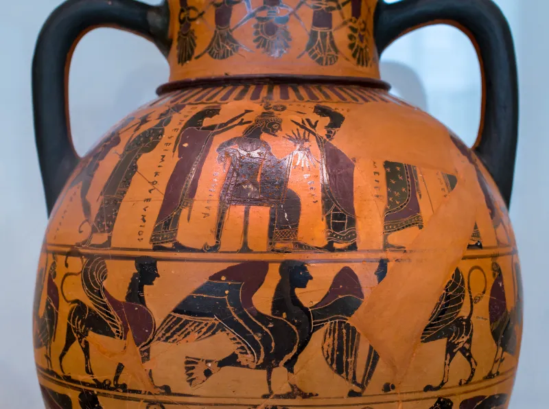 Kyllenios Painter - Abv 96 14 - Birth Of Athena - Fight - Animal Friezes - Berlin As F 1704 - 