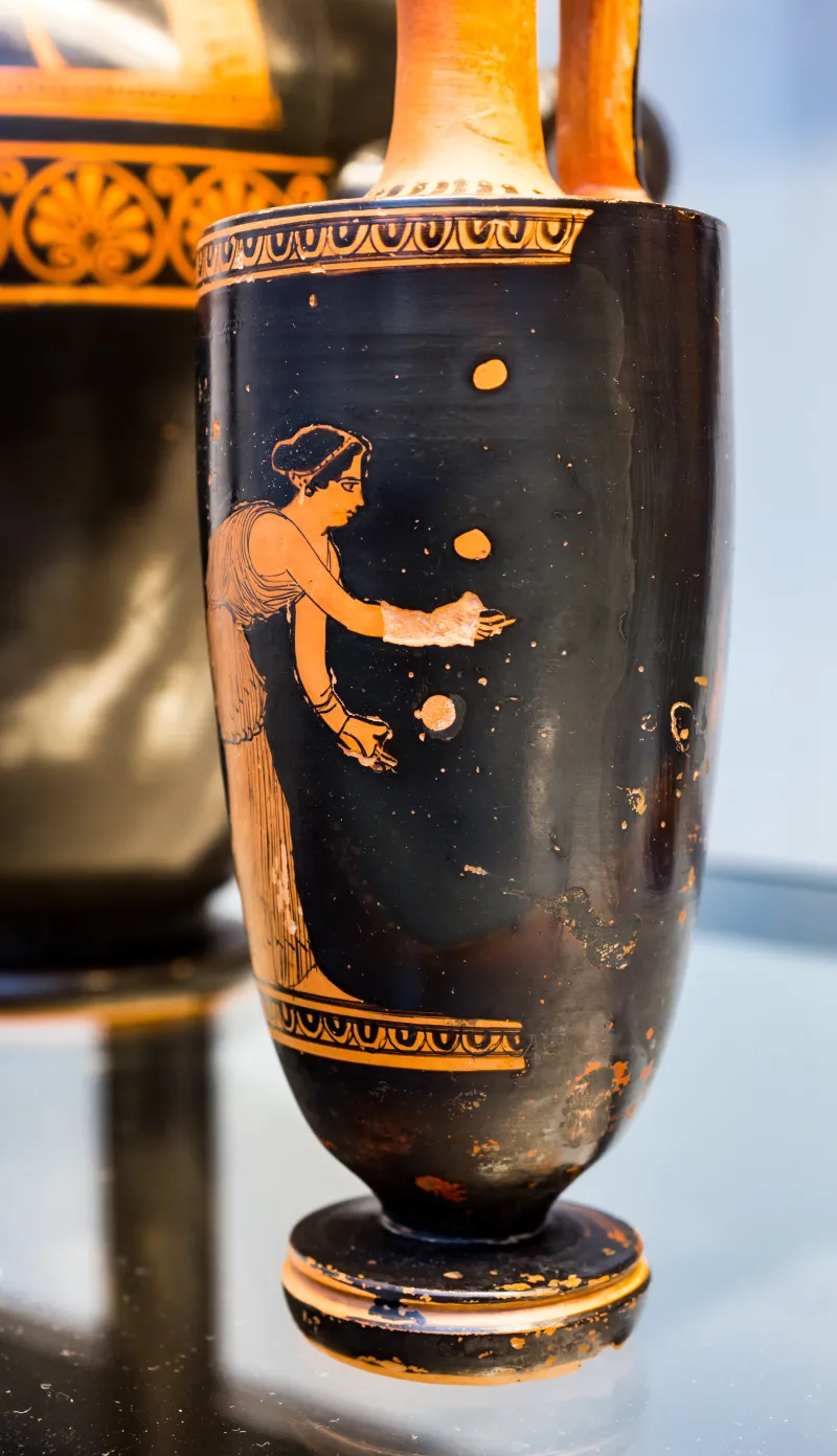 Near The Lm Painter - Arv 1365 3 - Woman Playing With Balls - München As 7520 - 