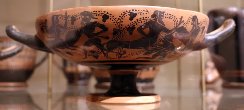 Attica, Leafless Group, Kylix Con Danzatore E Centauromachia, 500-490 