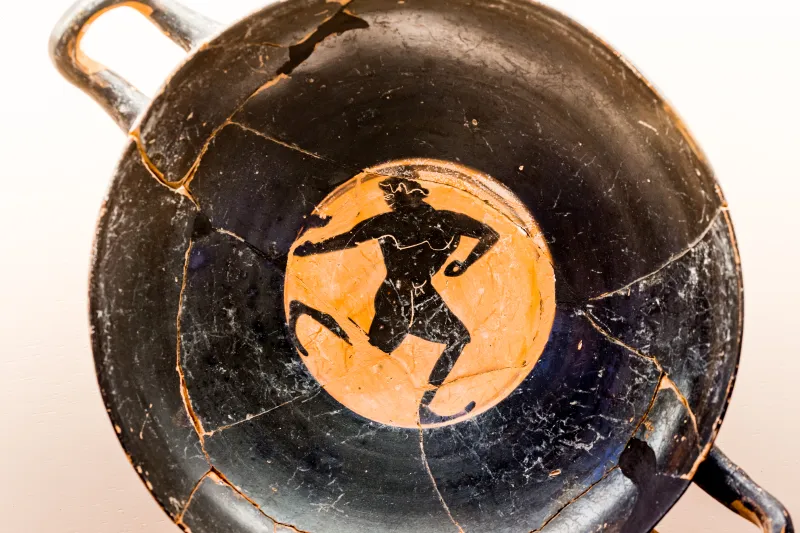 Leafless Group - Abv 635 33 - Running Youth - Dionysos And Satyrs - Rhodos Am 10803 - 
