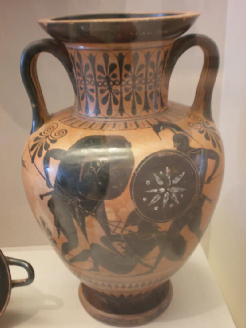 Black-Figure Neck Amphora Cplh 