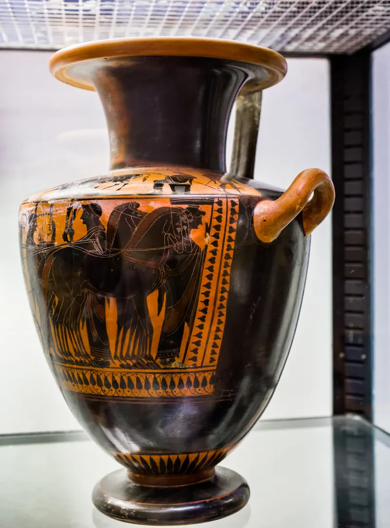 Comparable With The Leagros Group - Abv Extra - Theseus And The Bull - Wedded Pair In Chariot - Fiesole Mca - 