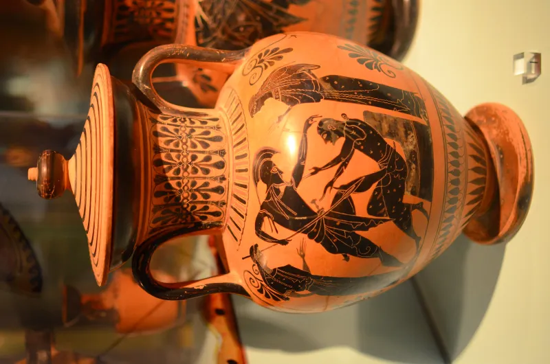 Greek Vase Of Leagros Group In Rmo 