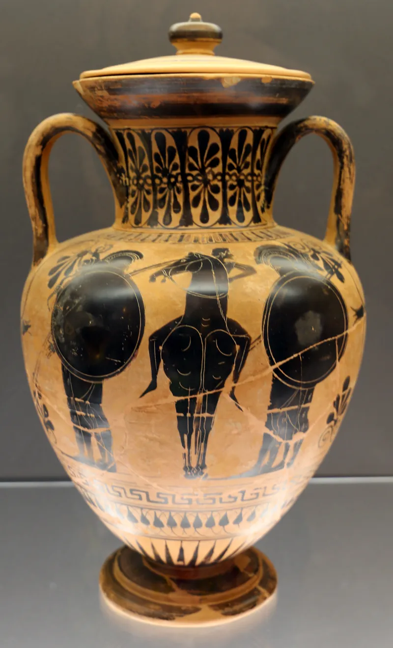 Gruppo Di Leagros, Anfora Attica, 520-500 Ac, Dalla Tomba 4 Di Acquaviva 