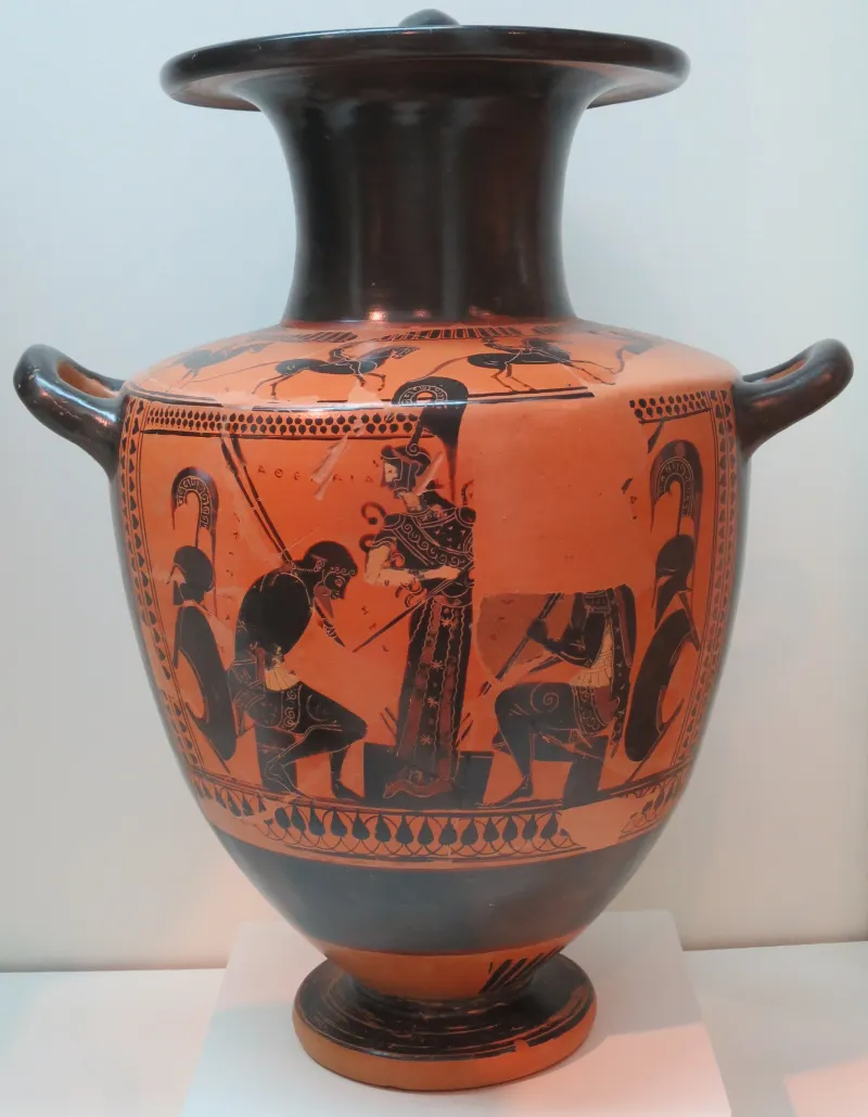 Hydria Attributed To The Leagros Group, 575-500 Bce, Lowe Art 