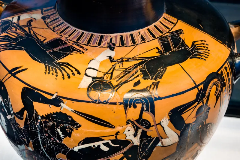 Leagros Group - Abv 360 3 - Chariot Race - Herakles And The Amazons - München As 1711 - 
