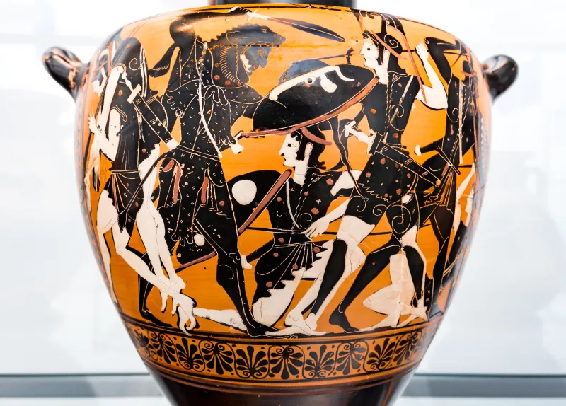 Leagros Group - Abv 360 3 - Chariot Race - Herakles And The Amazons - München As 1711 - 