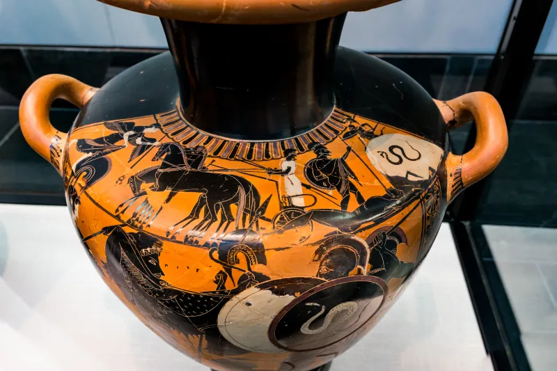 Leagros Group - Abv 361 13 - Dragging Of Hektor´s Corpse - Herakles And Geryoneus - München As 1719 - 