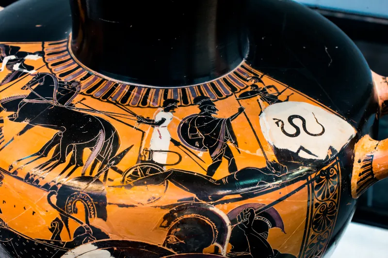 Leagros Group - Abv 361 13 - Dragging Of Hektor´s Corpse - Herakles And Geryoneus - München As 1719 - 