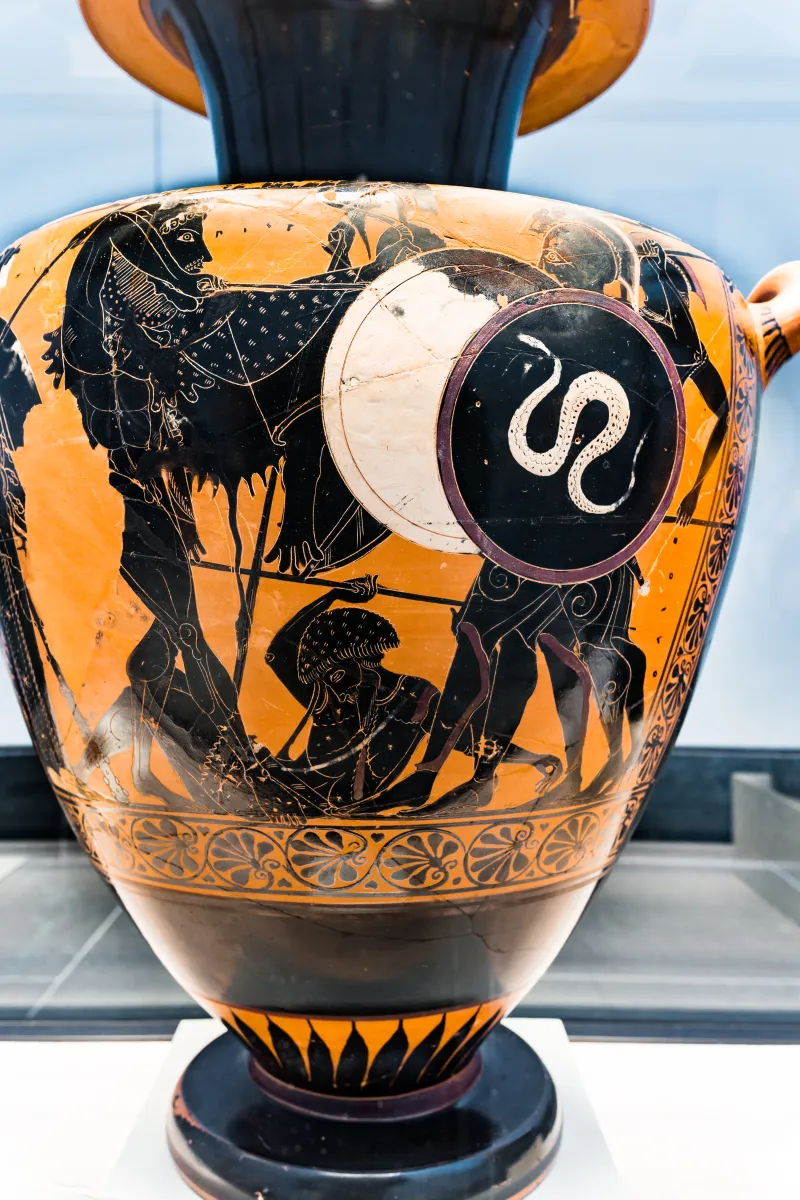 Leagros Group - Abv 361 13 - Dragging Of Hektor´s Corpse - Herakles And Geryoneus - München As 1719 - 
