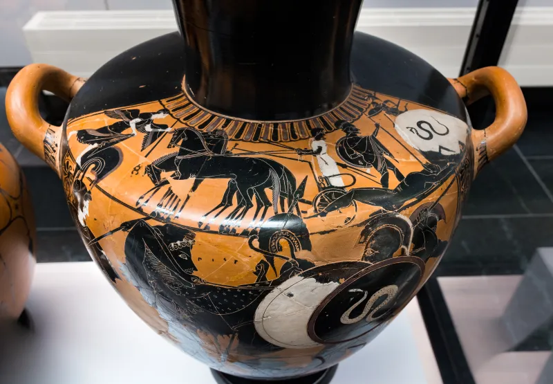 Leagros Group - Abv 361 13 - Dragging Of Hektor´s Corpse - Herakles And Geryoneus - München As 1719 - 