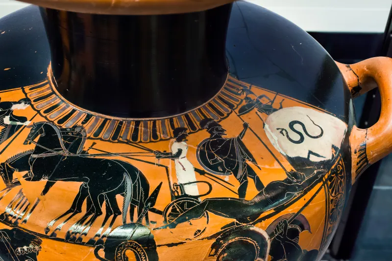 Leagros Group - Abv 361 13 - Dragging Of Hektor´s Corpse - Herakles And Geryoneus - München As 1719 - 