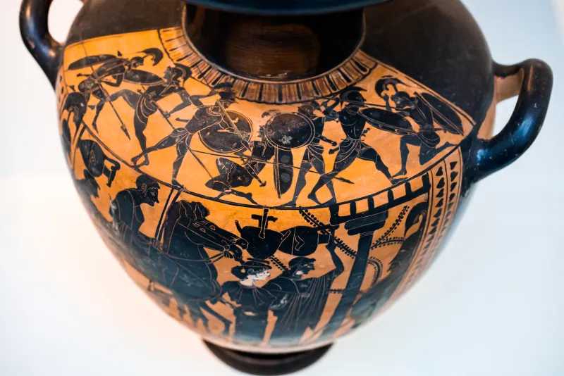 Leagros Group - Abv 362 25Bis - Amazonomachy - Achilles Waylaying Polyxena And Troilos - München As 9818 - 