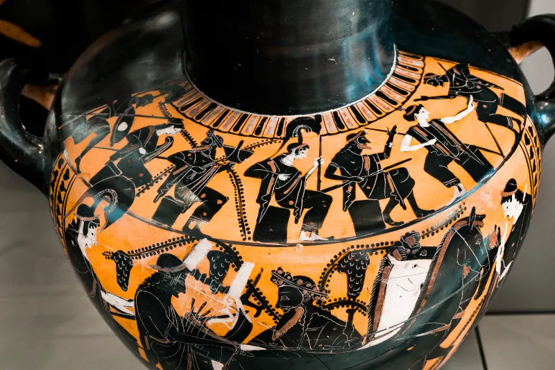 Leagros Group - Abv 364 52 - Assembly Of Gods - Athena Mounting Chariot - Cambridge Fwm Gr-35-1864 - 