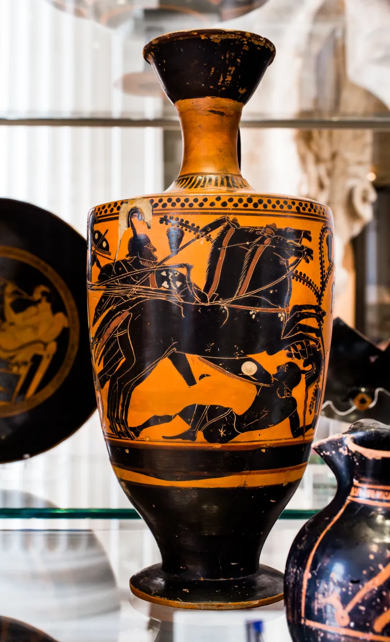 Leagros Group - Abv 378 259 - Achilles Dragging Hektor´s Corpse - Cambridge Fwm 